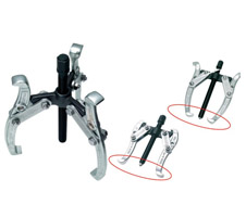 2 & 3 Adjustable Jaw Puller Set